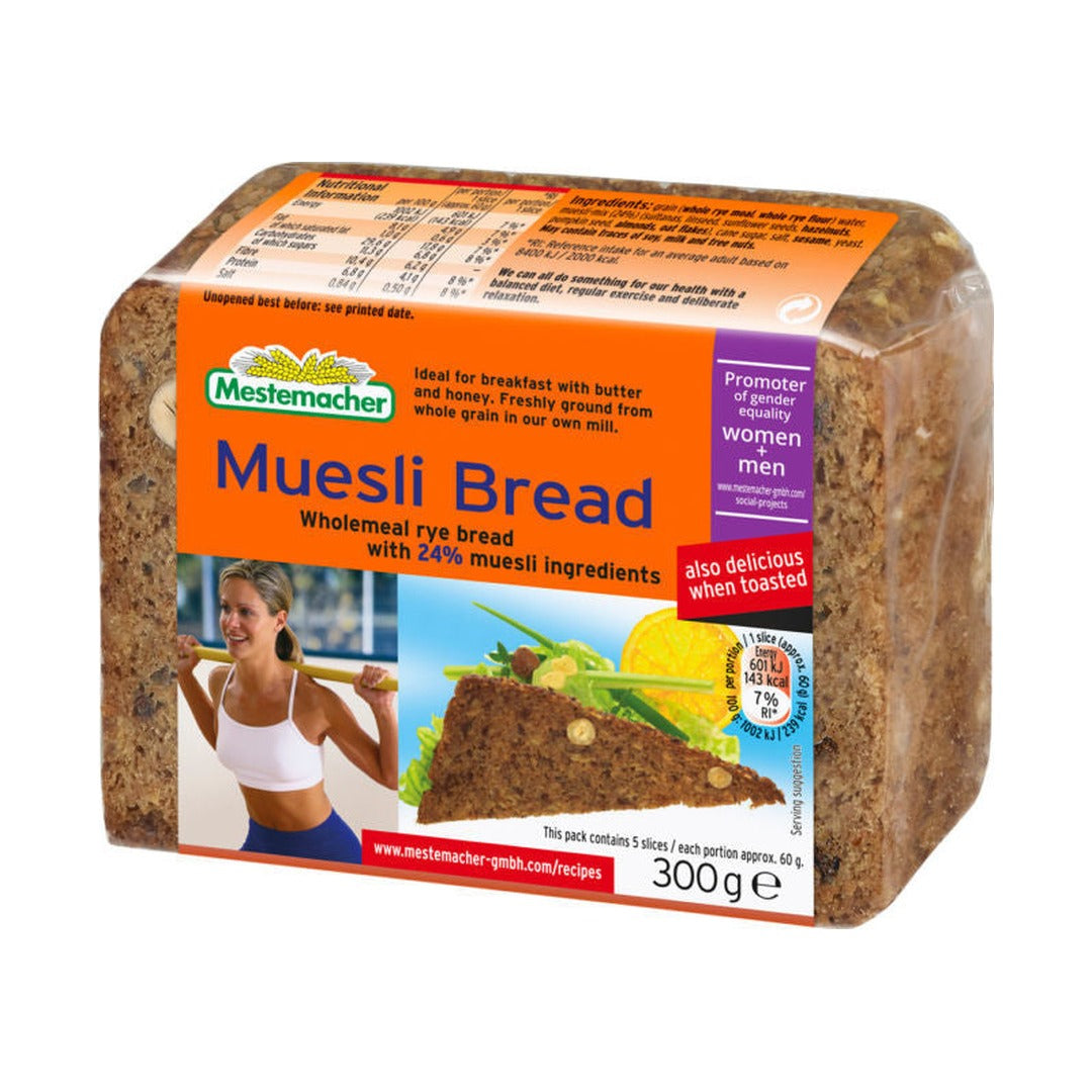 Mestemacher Muesli Bread 300 g