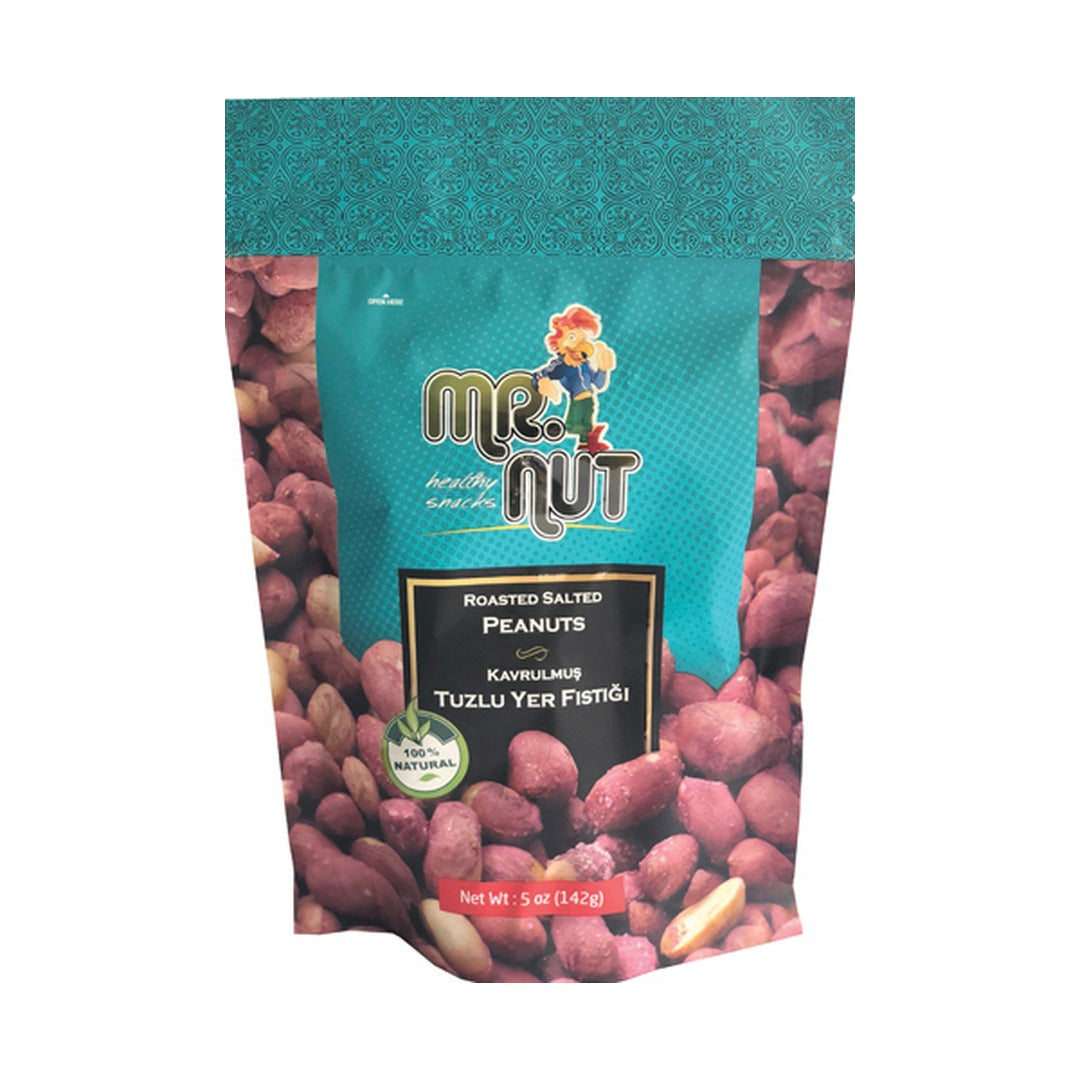 Mr. Nut Roasted Salted Peanuts 142 g - front of pack