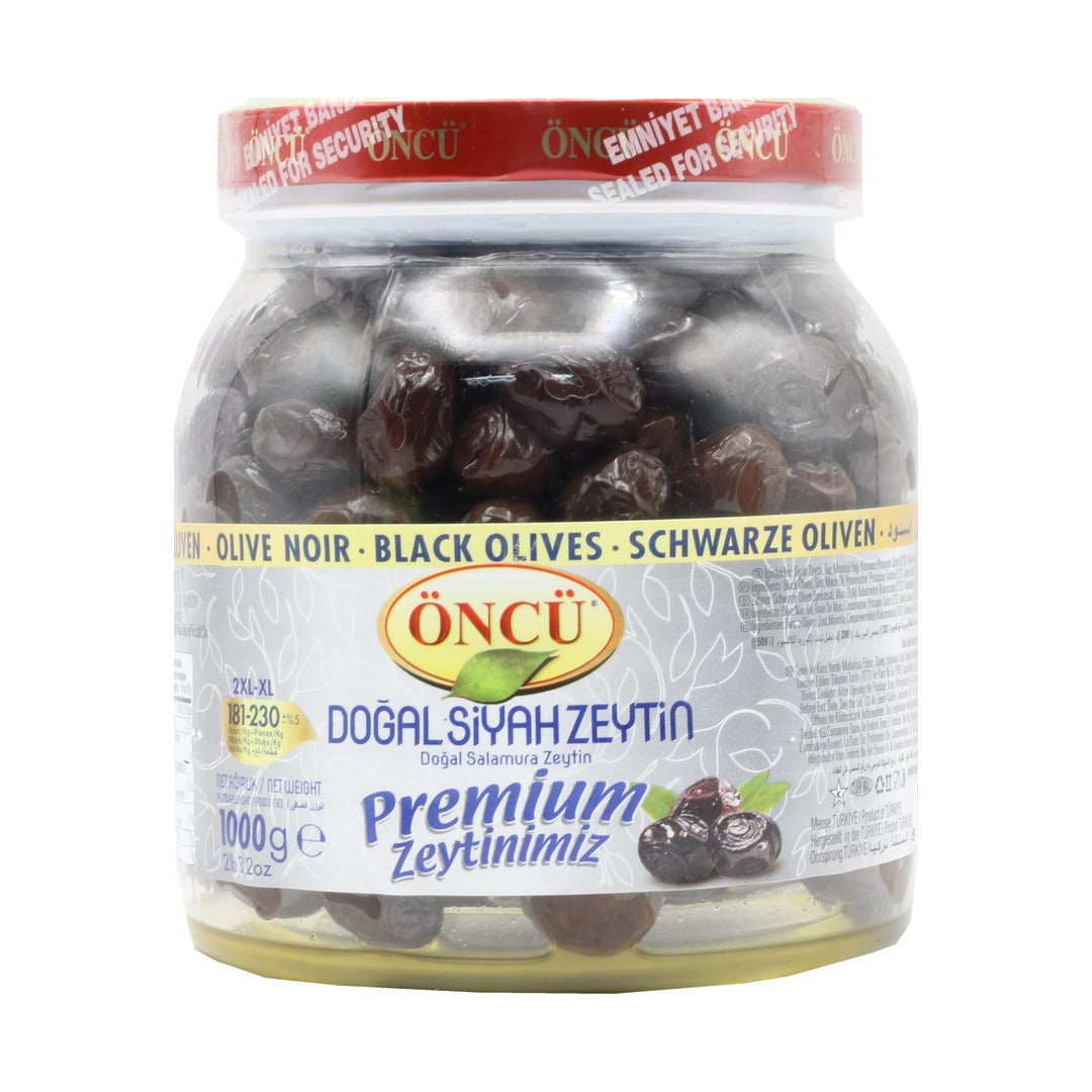 Öncü Black Olives (2XL-XL), 1000 g