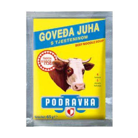 Podravka Beef Noodle Soup, 2.3 oz