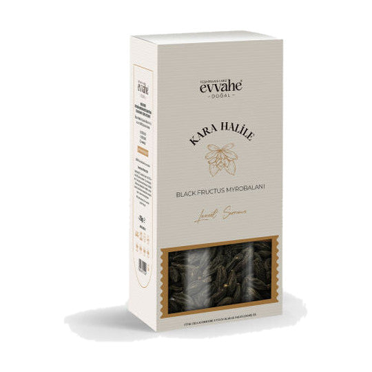 Evvahe Dogal Natural Black Myrobalan Dried Fruit
