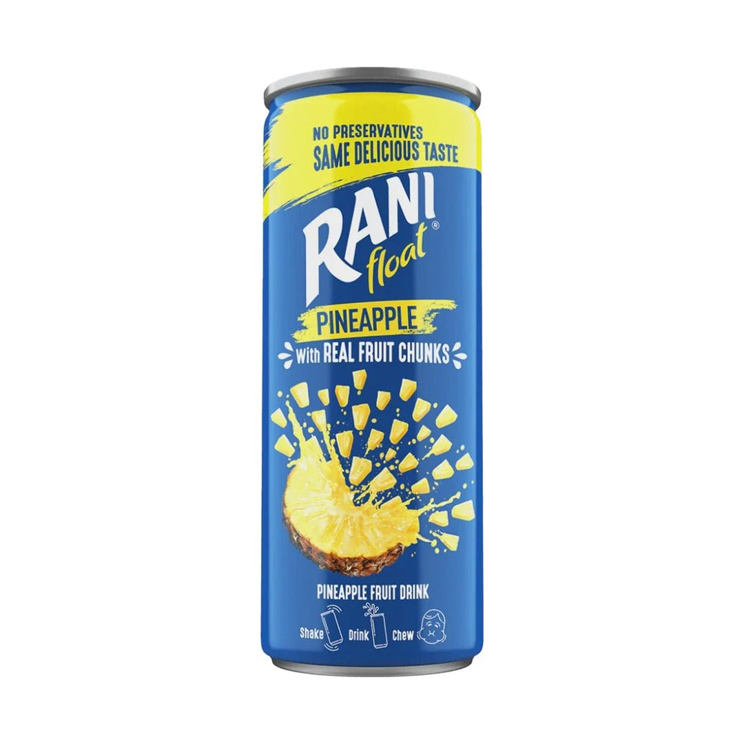 Rani Float Pulp Juice Pineapple 237 ml - front of pack