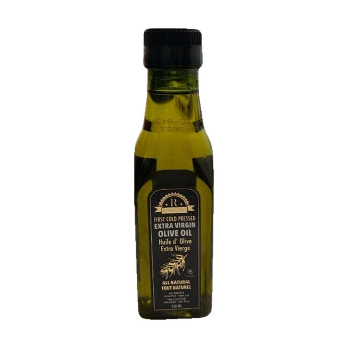 Rosolini Extra Virgin Olive Oil Green Glass Bottle, 8.45 fl oz / 250 ml