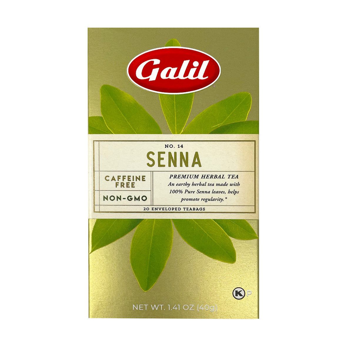 Galil Senna Herbal Tea, 1.41 oz