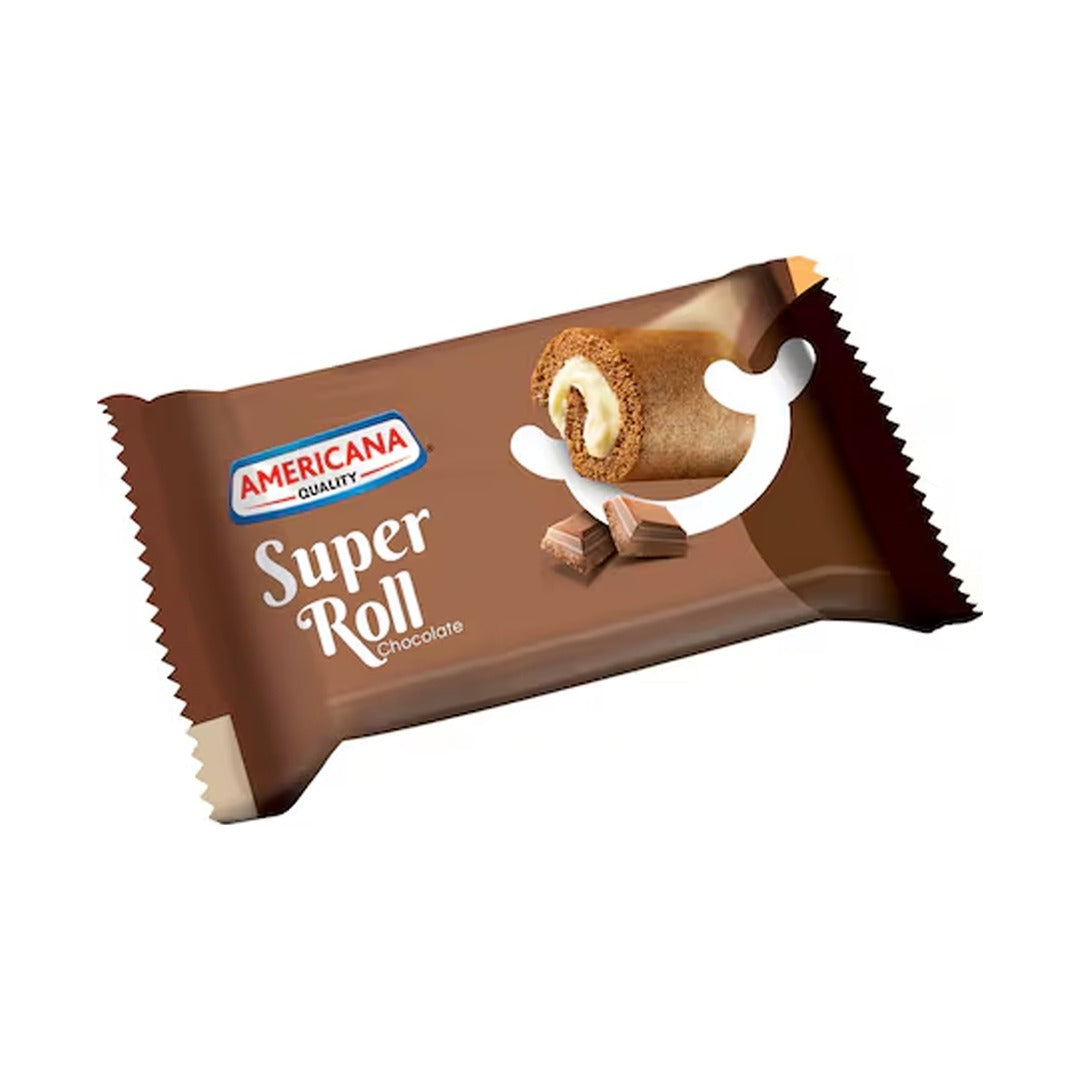 Americana Super Chocolate Rolls 60 g - front of pack
