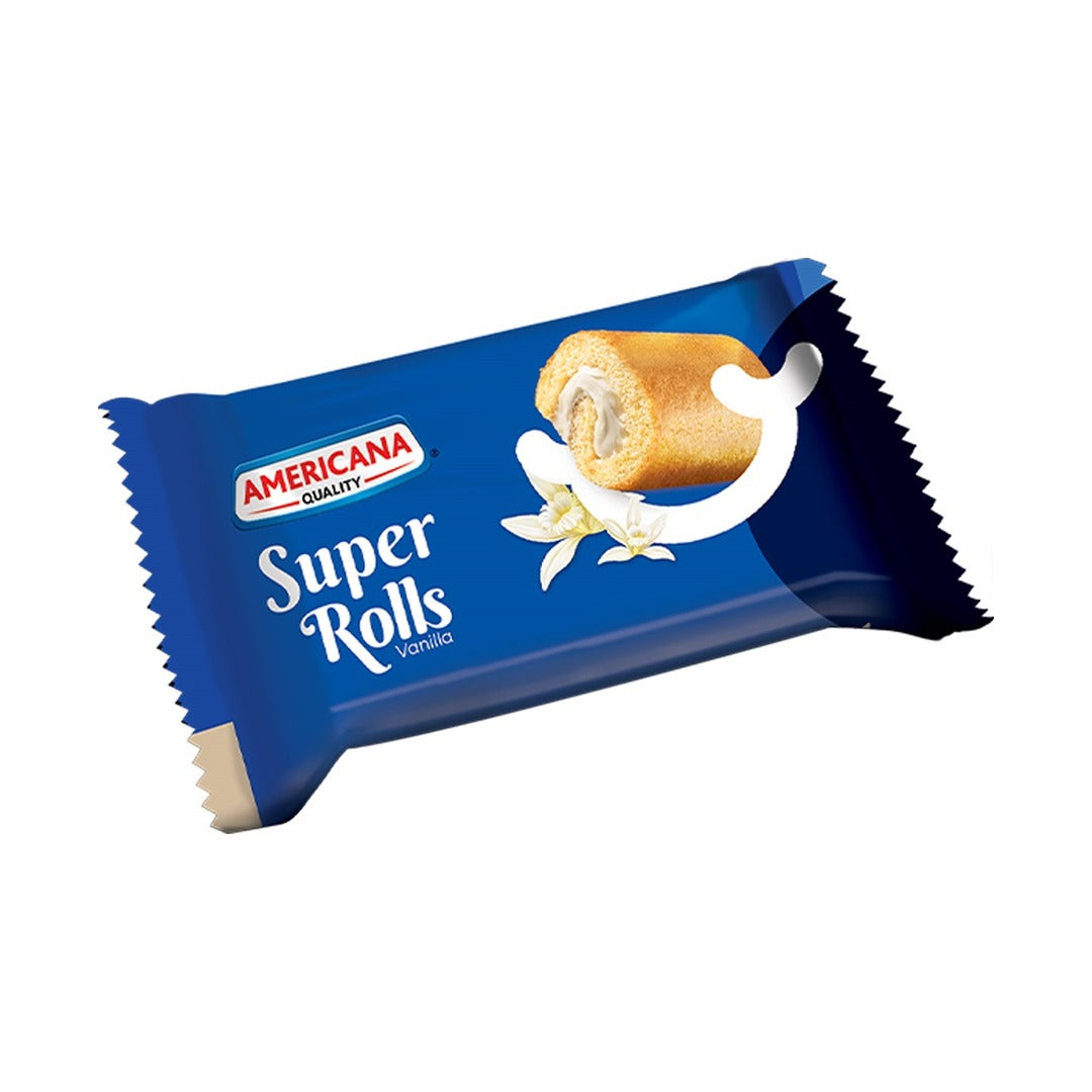 Super Vanilla Rolls 60 g - front of pack