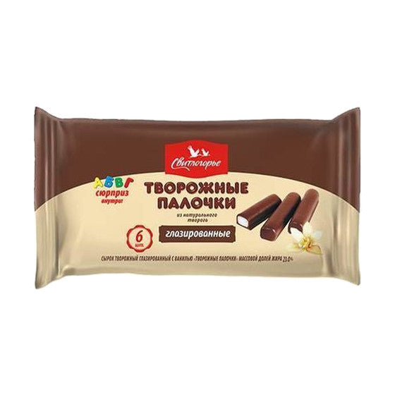 Svetlogorie Vanilla Cheesecake Cottage Sticks, 6 Count