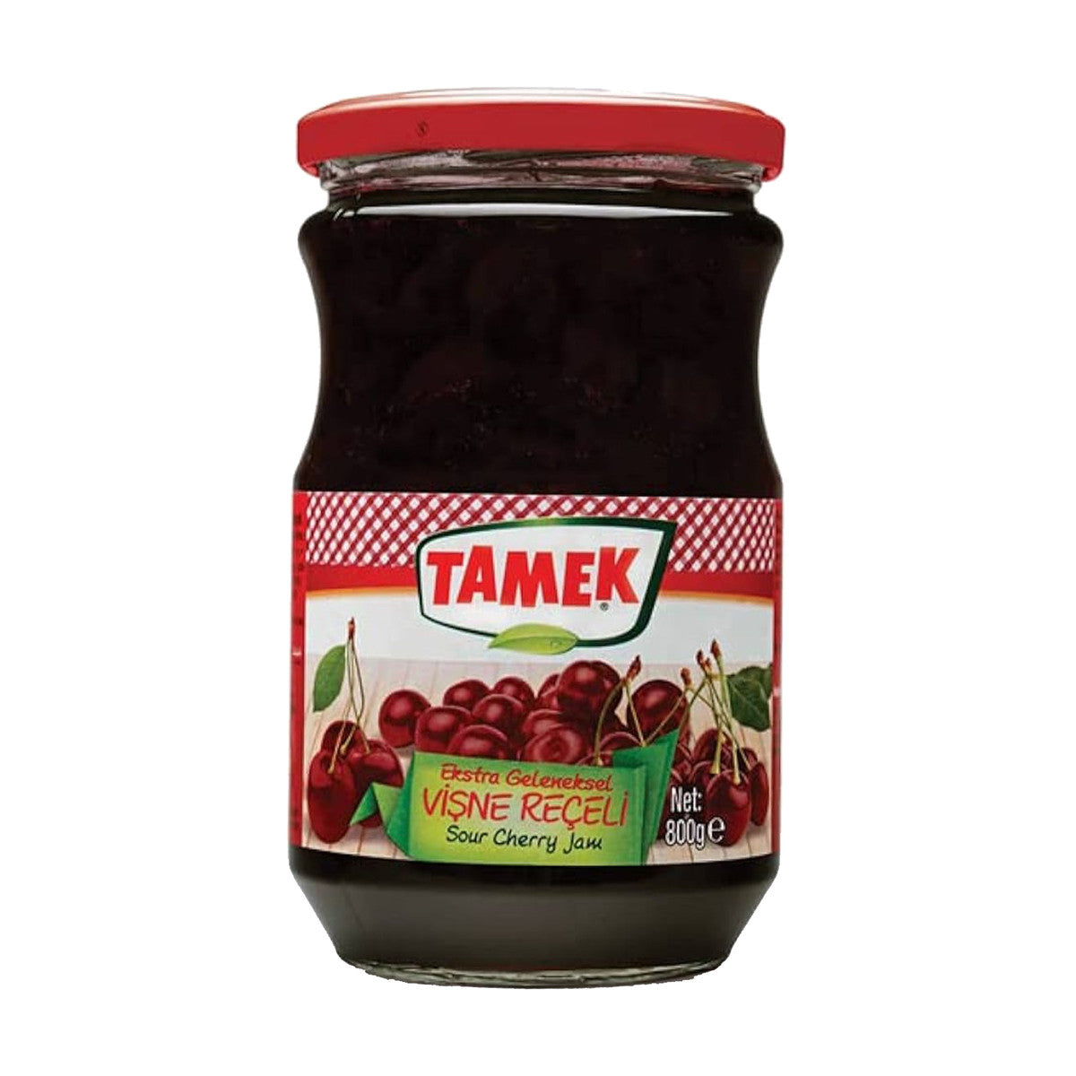 Tamek Sour Cherry Jam Jar, 800 g