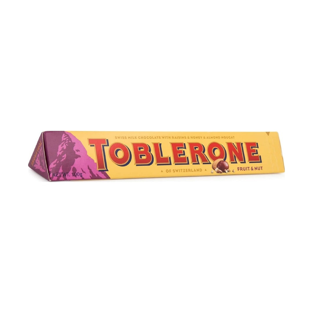 Toblerone Chocolate Fruit & Nuts 100 g - front of pack