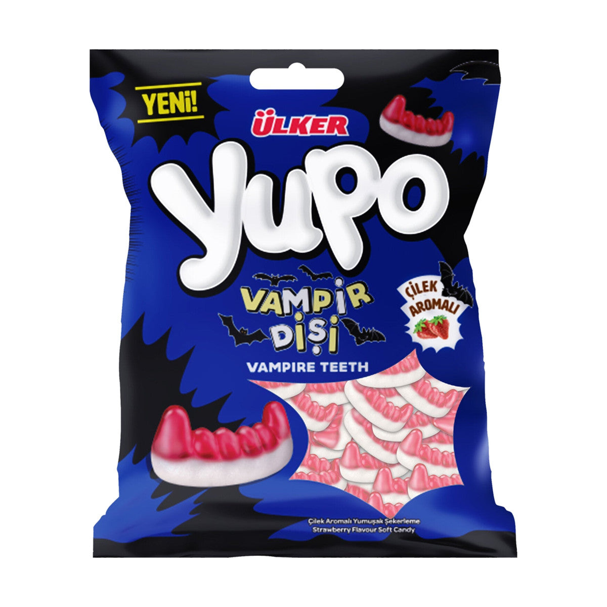 Ülker Yupo Vampire Teeth Gummy, 80 g