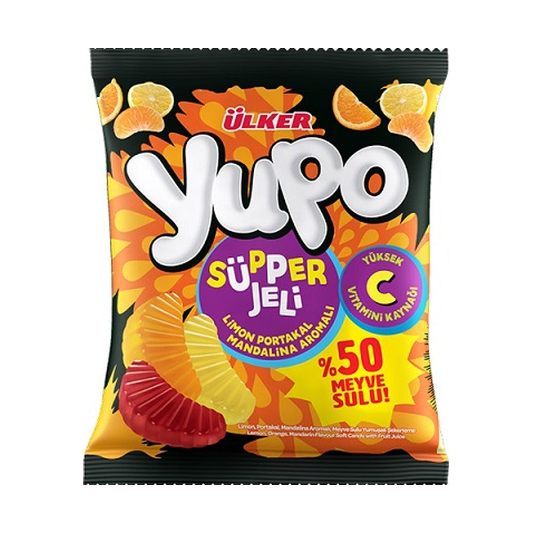 Ülker Yupo Jelly Vitamin C 64 g - front of pack