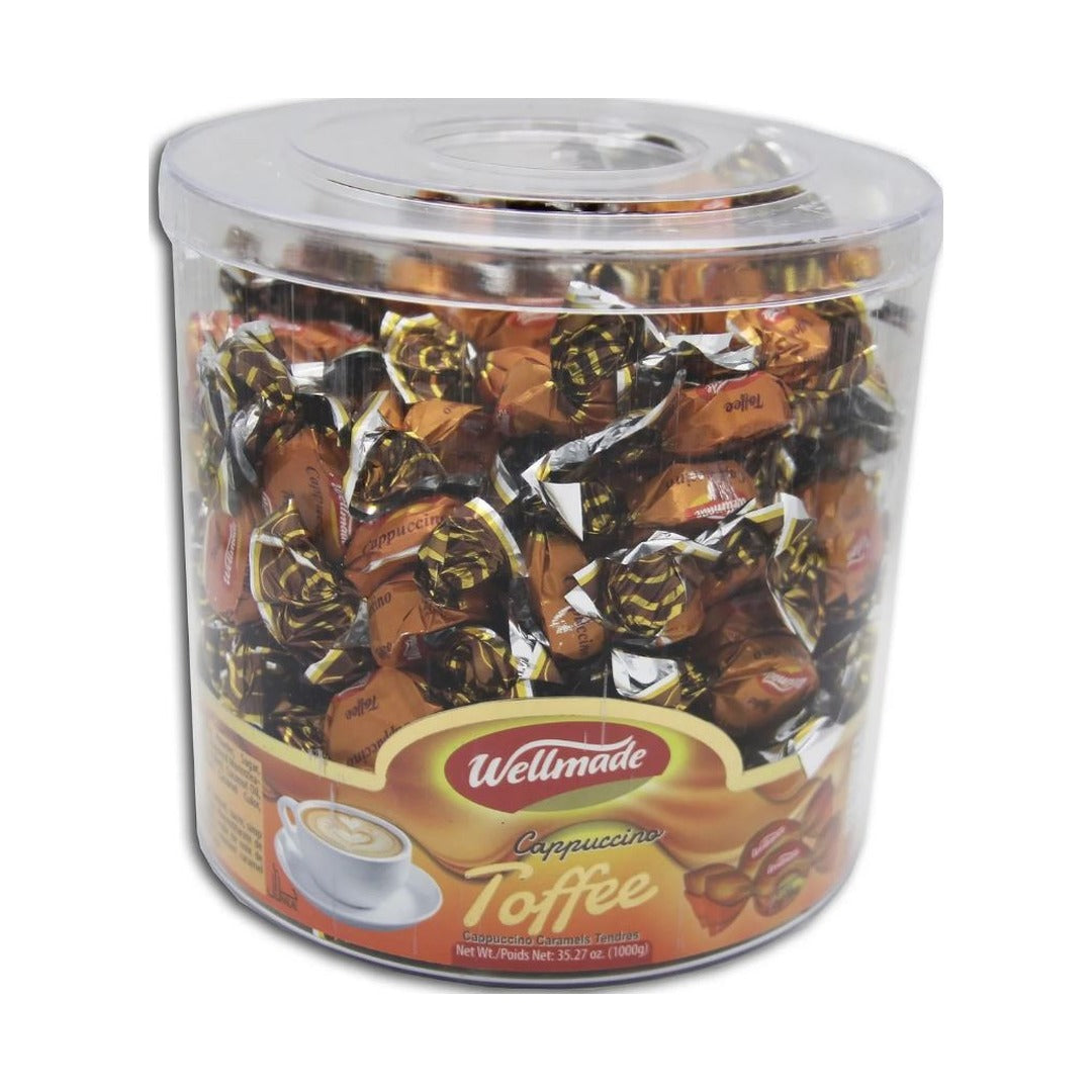 Wellmade Cappuccino Toffee 1 kg - front of pack