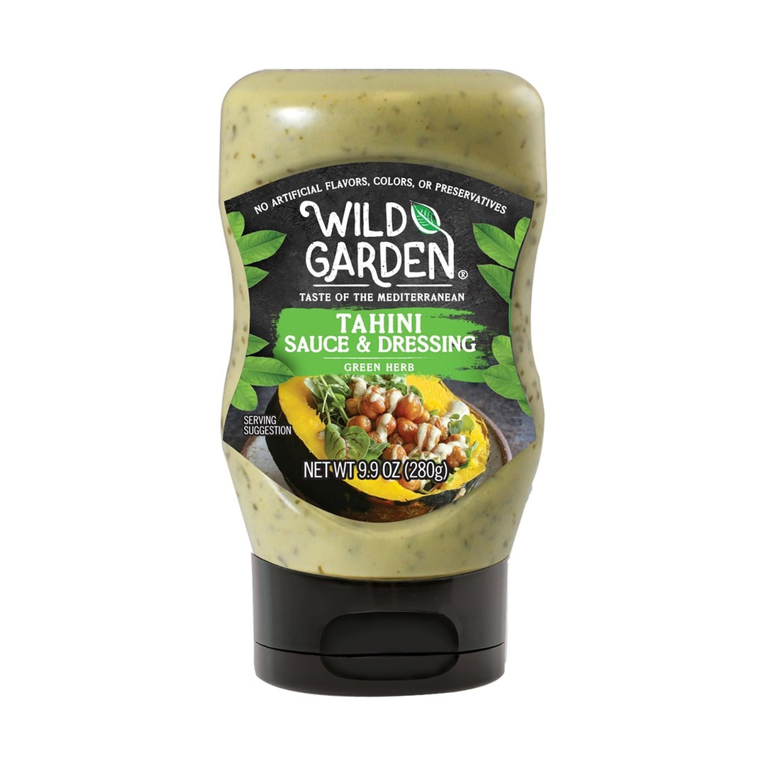 Wild Garden Green Herb Tahini Sauce 280 g - front of pack