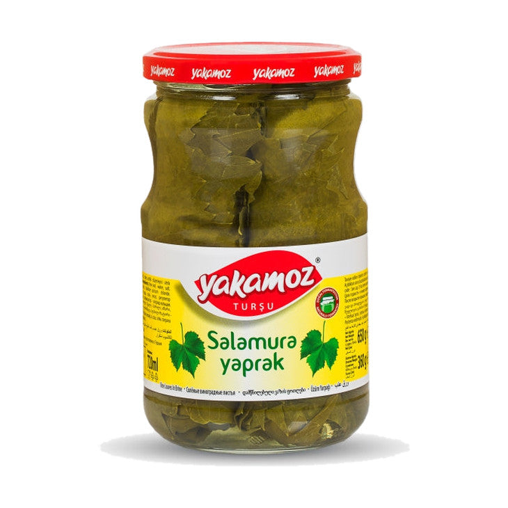Yakamoz Salamura Yaprak Grape Leaves in Brine, 720 ml