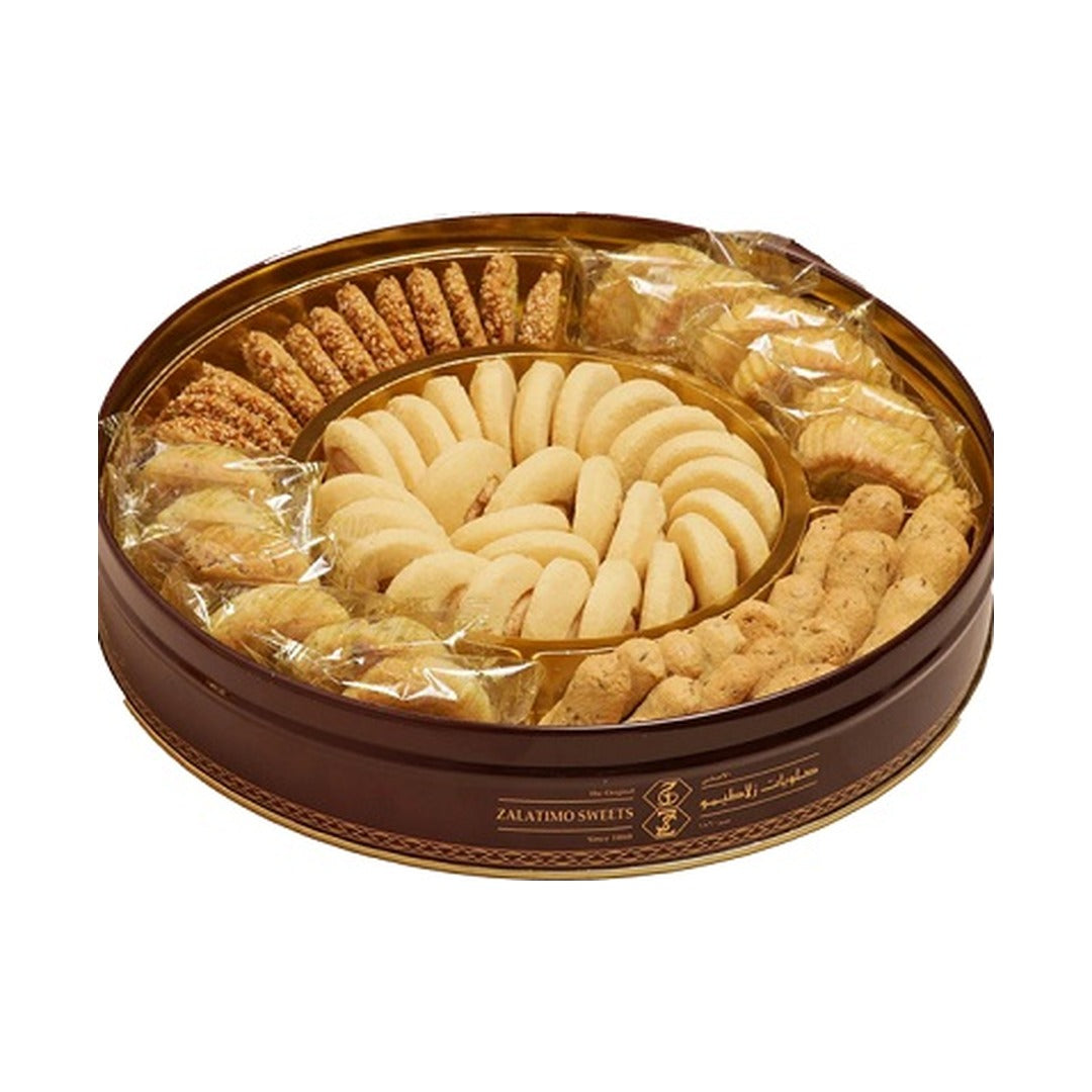 Zalatimo Royal Tea Assortment Round 793 g - front of pack