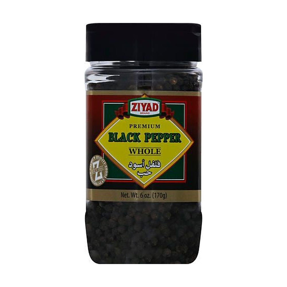 Ziyad Black Pepper, Whole 6 oz