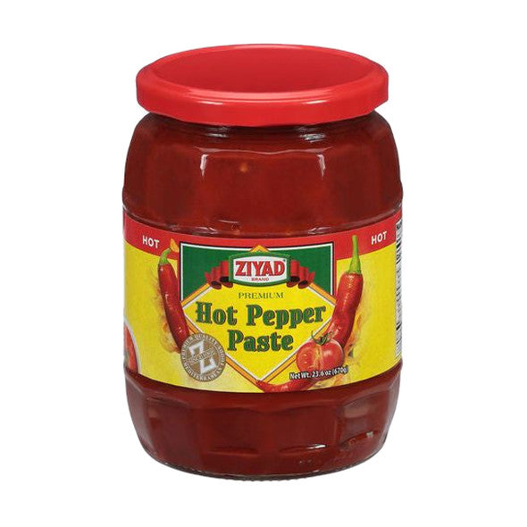 Ziyad Pepper Paste, Hot, 23.6 oz