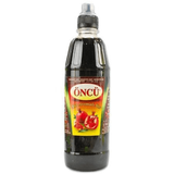 Öncü Nar Aromalı Sos (pomegranate aromatic sauce), 330 g bottle with black cap, front view