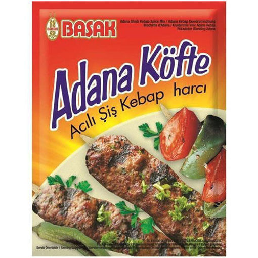 Başak Adana kebab seasoning spice mix, 65 g pack, front view