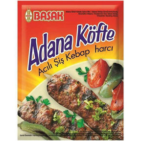 Başak Adana kebab seasoning spice mix, 65 g pack, front view