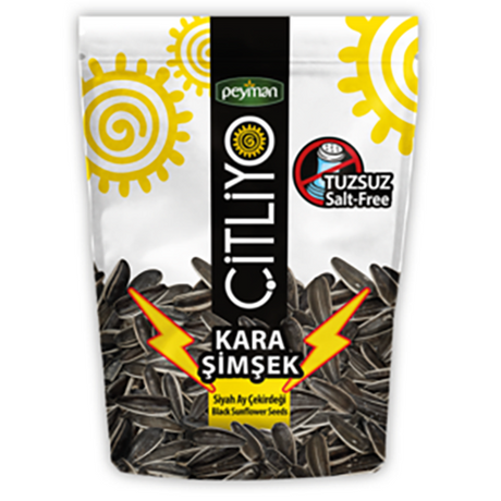 Peyman Çitliyo Kara Şimşek black sunflower seeds, unsalted, 284 g