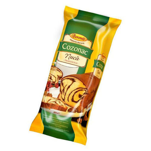 BOROMIR Cozonac w/Walnuts & Cocoa Filling 400g