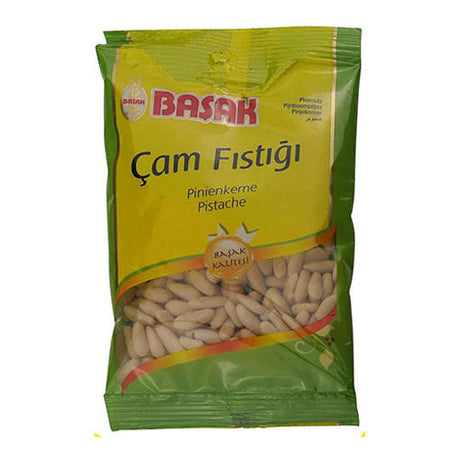 Başak Çam Fıstığı pine nuts, 20 g bag with clear window