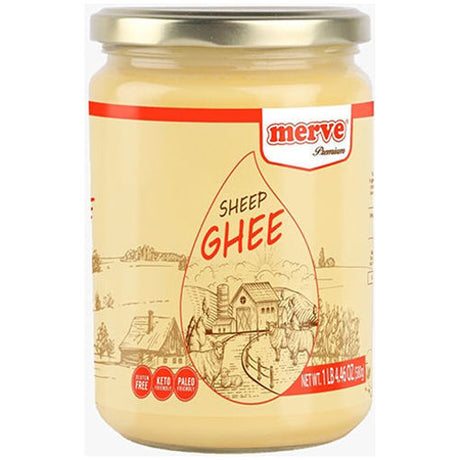 Merve Sheep Ghee clarified butter, 580 g glass jar