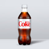 Diet Coke 20 fl oz bottle, back