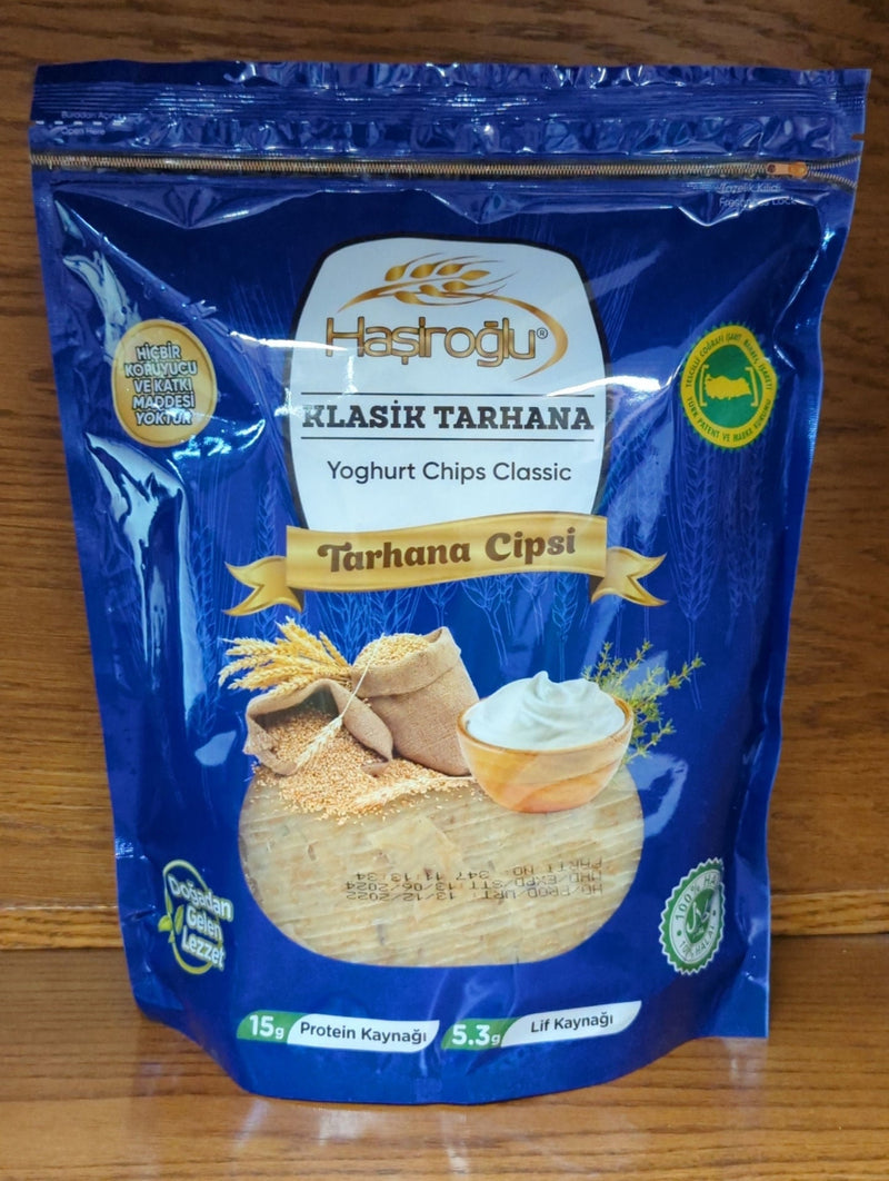 Hasiroglu Cerezlik Klasik Tarhana Yogurt Chips Classic 225g