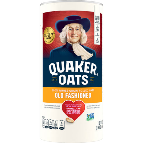 Quaker Old Fashioned Oats - 42 oz - front of pack