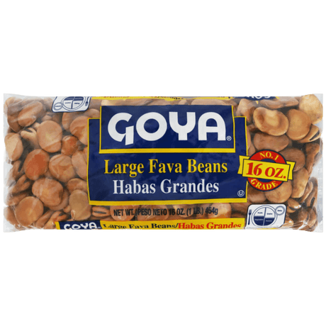 Goya Large Fava Beans - 16 oz - front of pack