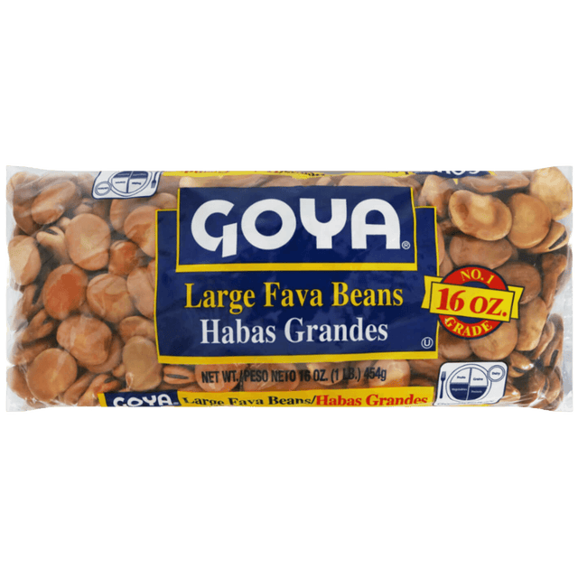 Goya Large Fava Beans - 16 oz - front of pack