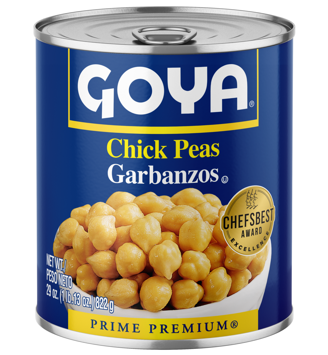 Goya Chick Peas, Garbanzos - 29 oz - front of pack