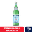 S.Pellegrino Sparkling Natural Mineral Water 25.3 fl oz bottle, front