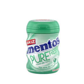 Mentos Pure Fresh Green Mint Gum 60 g