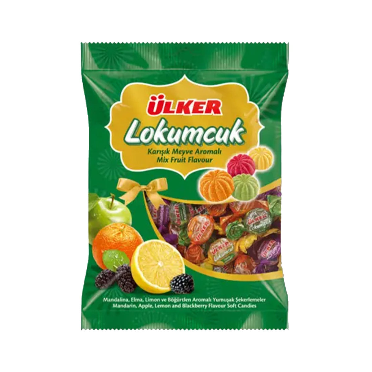 Ülker Lokumcuk Mix Fruit Soft Candy 350 g