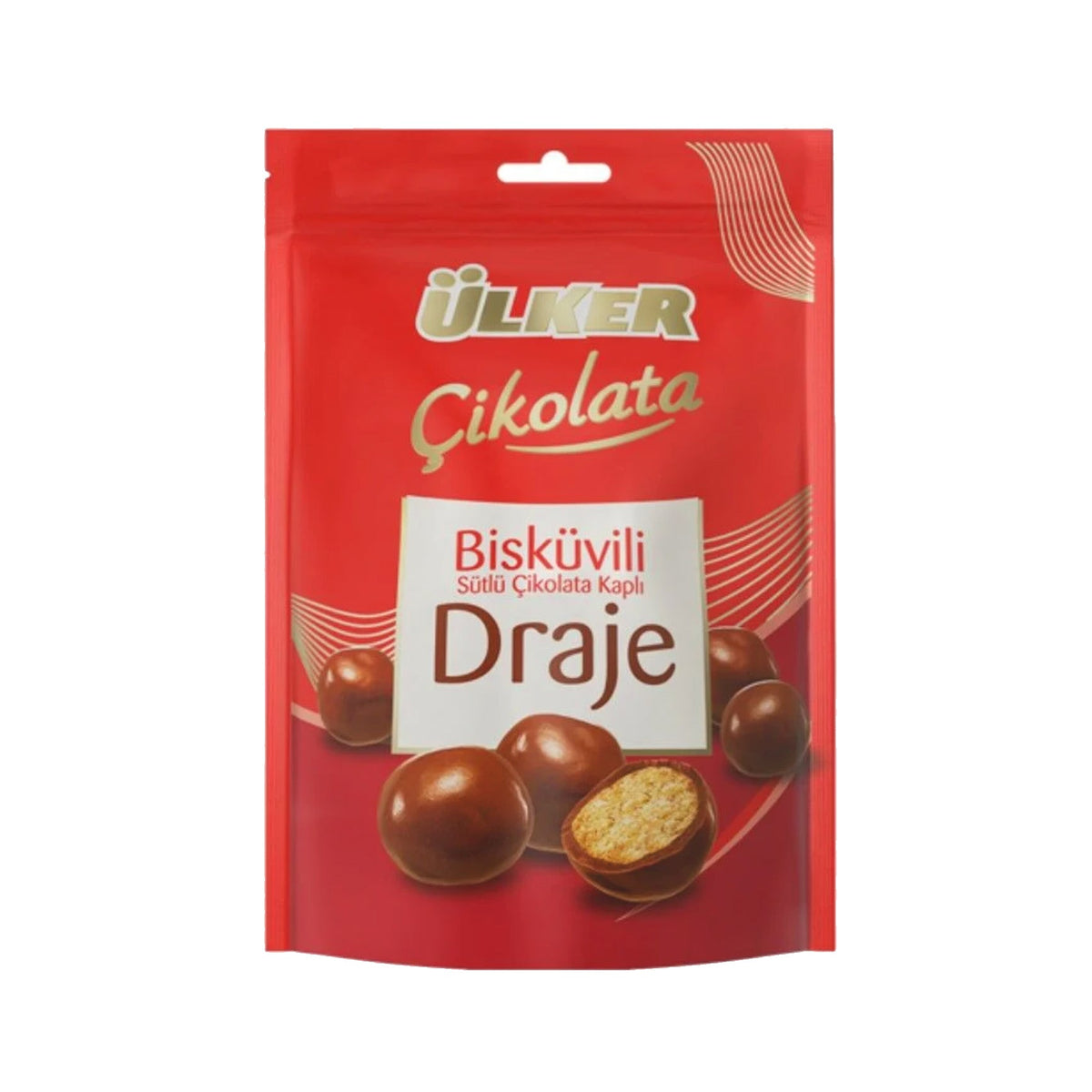 Ülker Milk Chocolate Biscuit Dragee (Bisküvili Draje) 100 g
