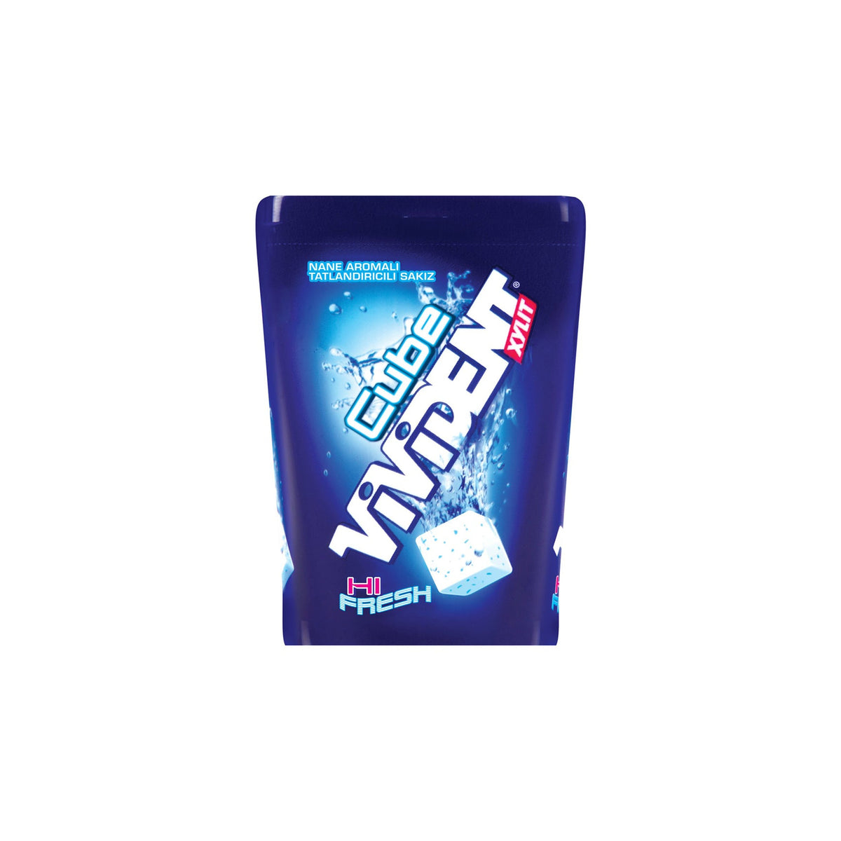 Vivident Xylit Cube Mint Gum 86 g