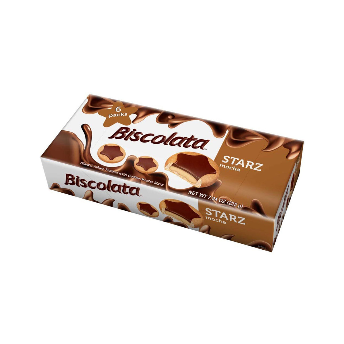Şölen Biscolata Starz Mocha 6-Pack 225 g