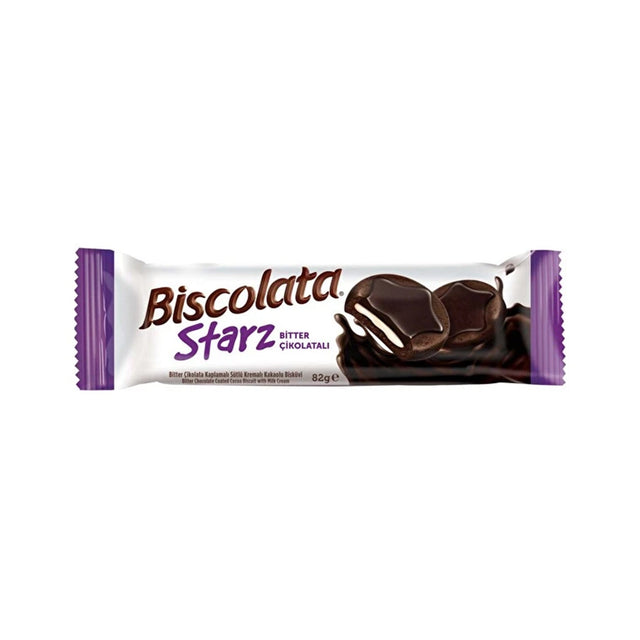 Şölen Biscolata Starz Bitter Biscuit with Milk Cream 82 g