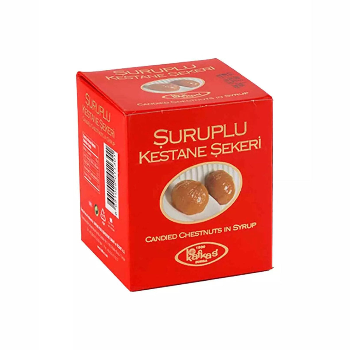 Kafkas Candied Chestnuts in Syrup (Şuruplu Kestane Şekeri) 500 g