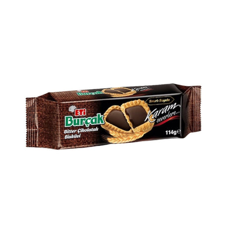 Eti Burçak Bitter Chocolate Biscuit 114 g