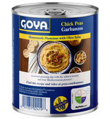 Goya Chick Peas, Garbanzos - 29 oz - back of pack