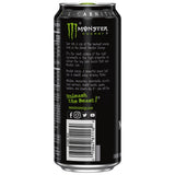Monster Energy Drink - 16 fl oz - back of pack