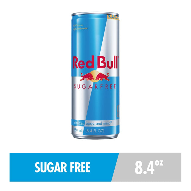 Red Bull Sugarfree Energy Drink 8.4 fl oz can, front