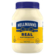 Hellmann's Real Mayonnaise 30 fl oz jar, front