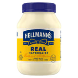 Hellmann's Real Mayonnaise 30 fl oz jar, front