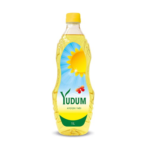 Yudum Sunflower Oil 34 fl oz (1 L) Bottle - Everyday Frying Oil