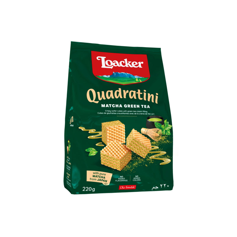 LOACKER MATCHA GREEN TEA 220GR